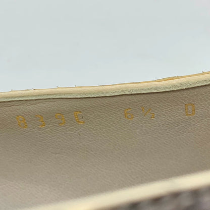 Salvatore Ferragamo Gold Bow High Heels