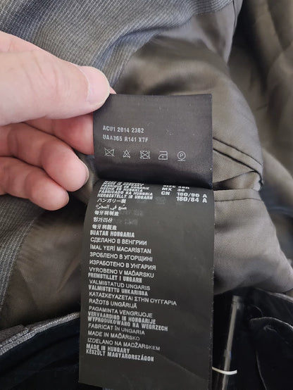 Prada Gray Wool Suit Set-yf