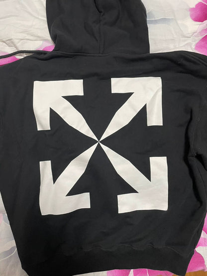 Off White Skeleton Arrow Sweatshirt