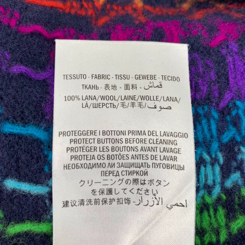 Gucci Rainbow Print Wool Sweater