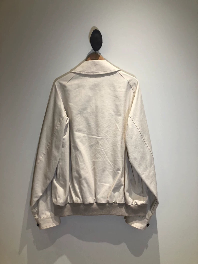 A.Presse Harrington Jacket in Off-White