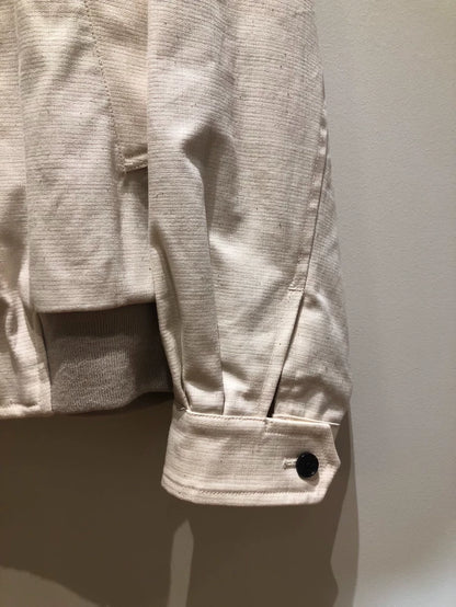 A.Presse Harrington Jacket in Off-White