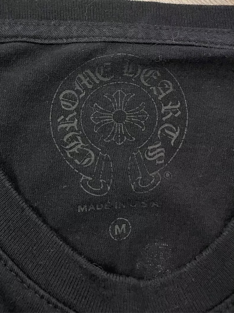 Chrome Hearts Long Sleeve T-Shirt with Design