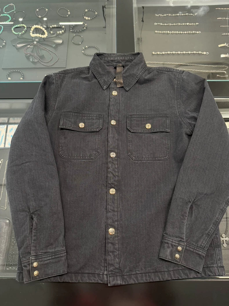 Chrome Hearts Black Work Dog Jacket-yf