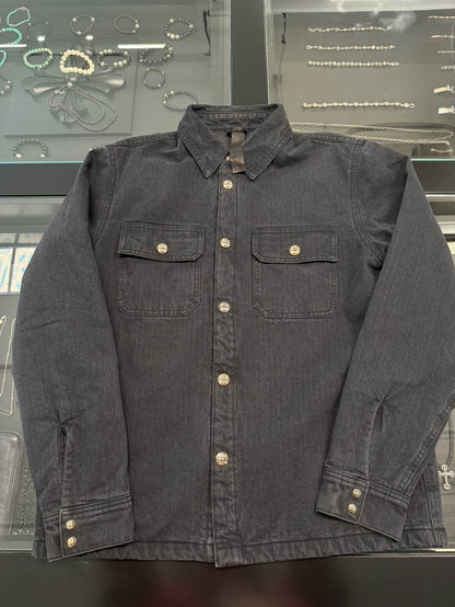 Chrome Hearts Black Work Dog Jacket-yf