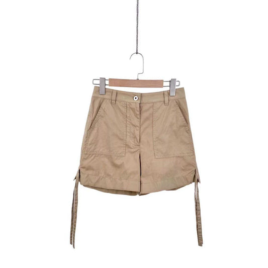 Loewe Brown Cotton Logo Shorts 34