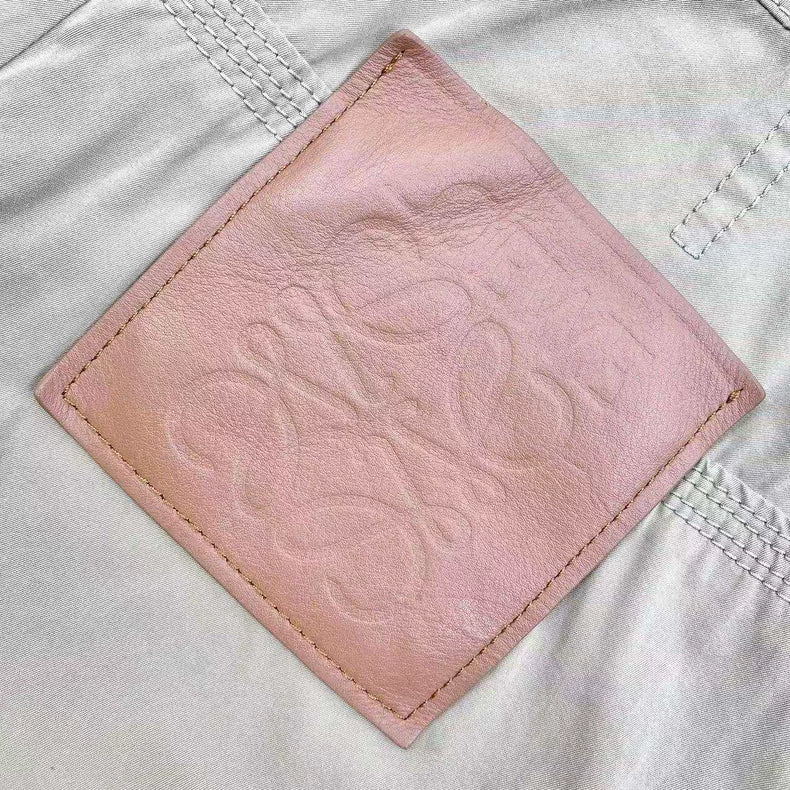 Loewe Brown Cotton Logo Shorts 34