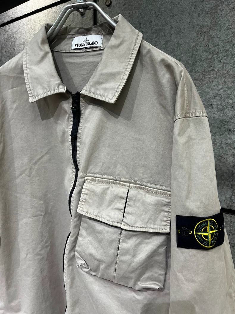 Stone Island Zip Jacket in Size 2XL