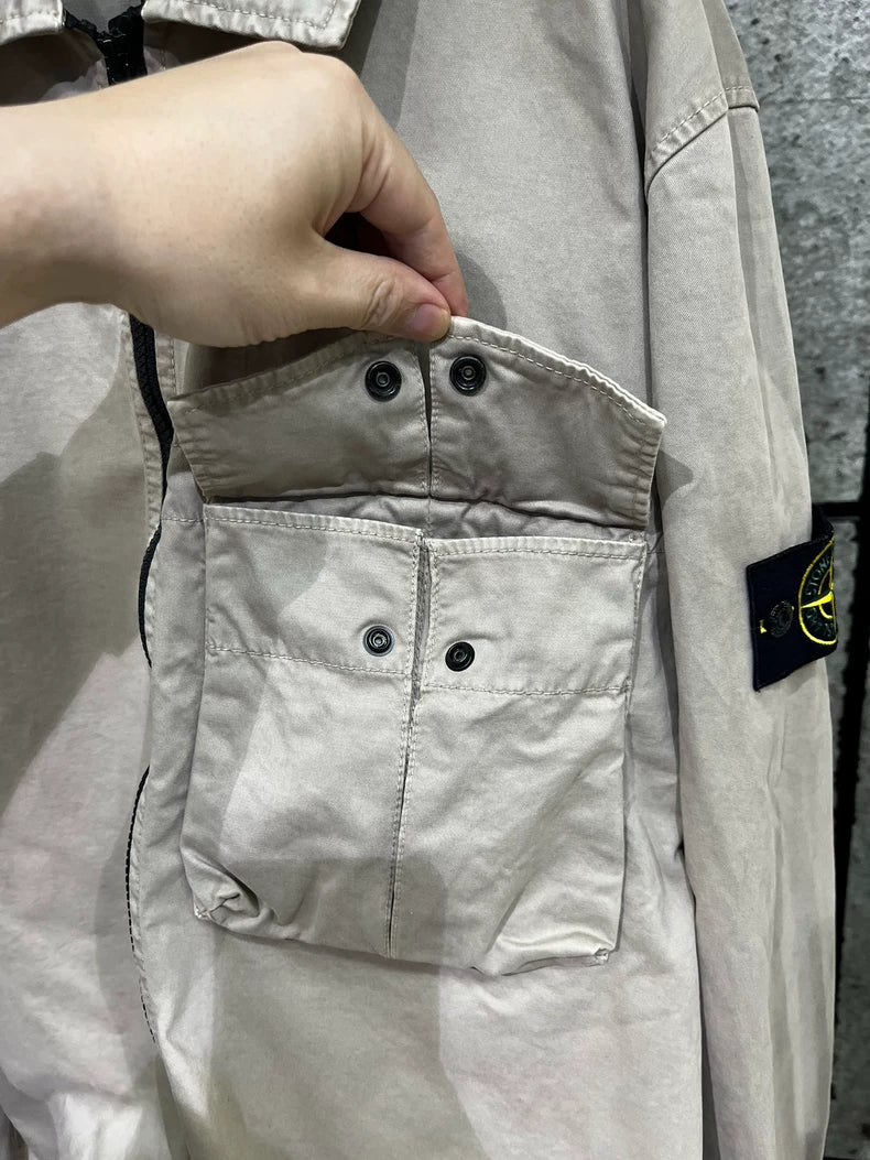 Stone Island Zip Jacket in Size 2XL