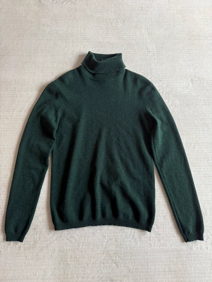 Green Cashmere Sweater by Saint Laurent