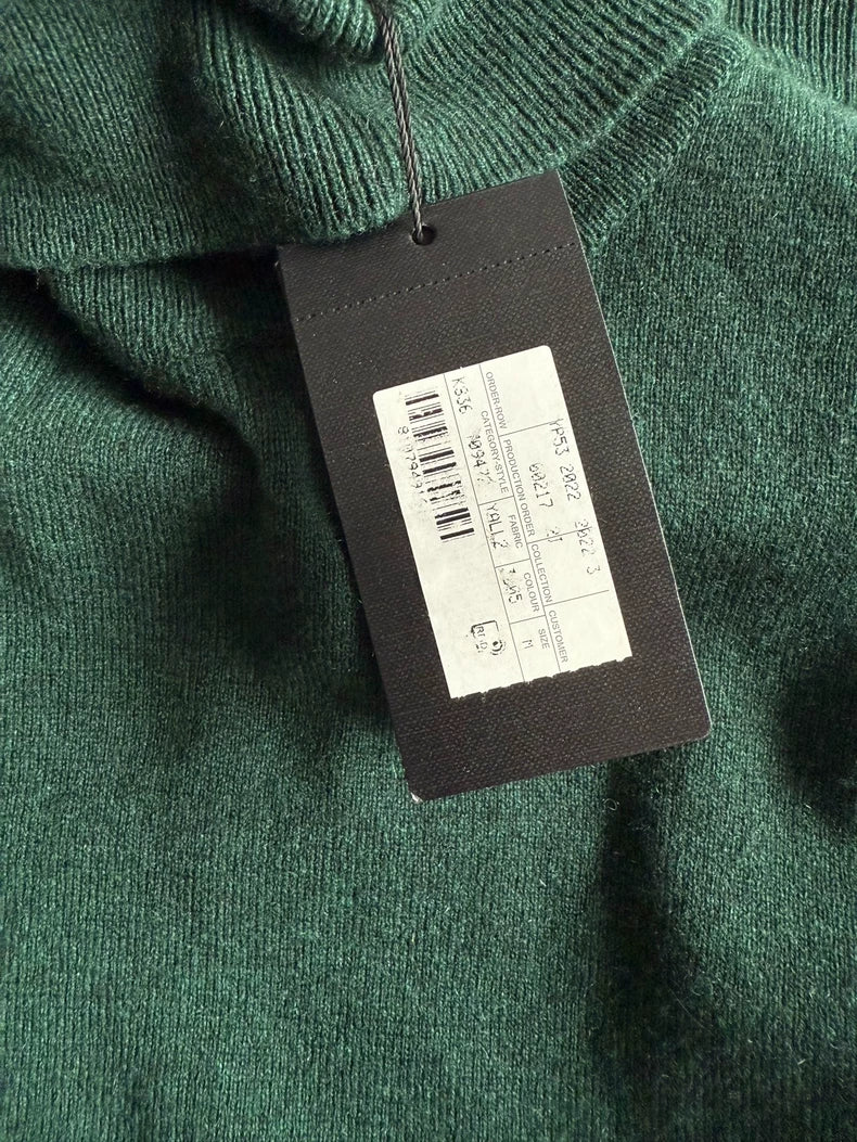 Green Cashmere Sweater by Saint Laurent