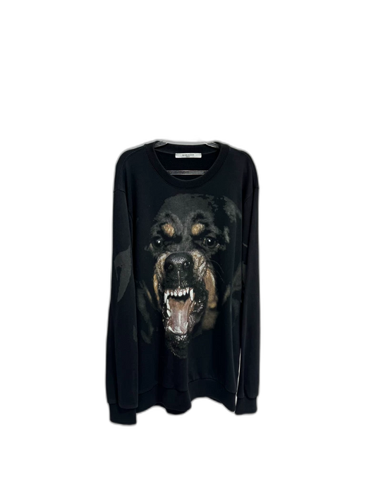 Givenchy Show Dog Head Fleece Sweater