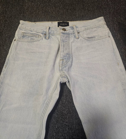 Fear of God Light Blue Denim Jeans-yf