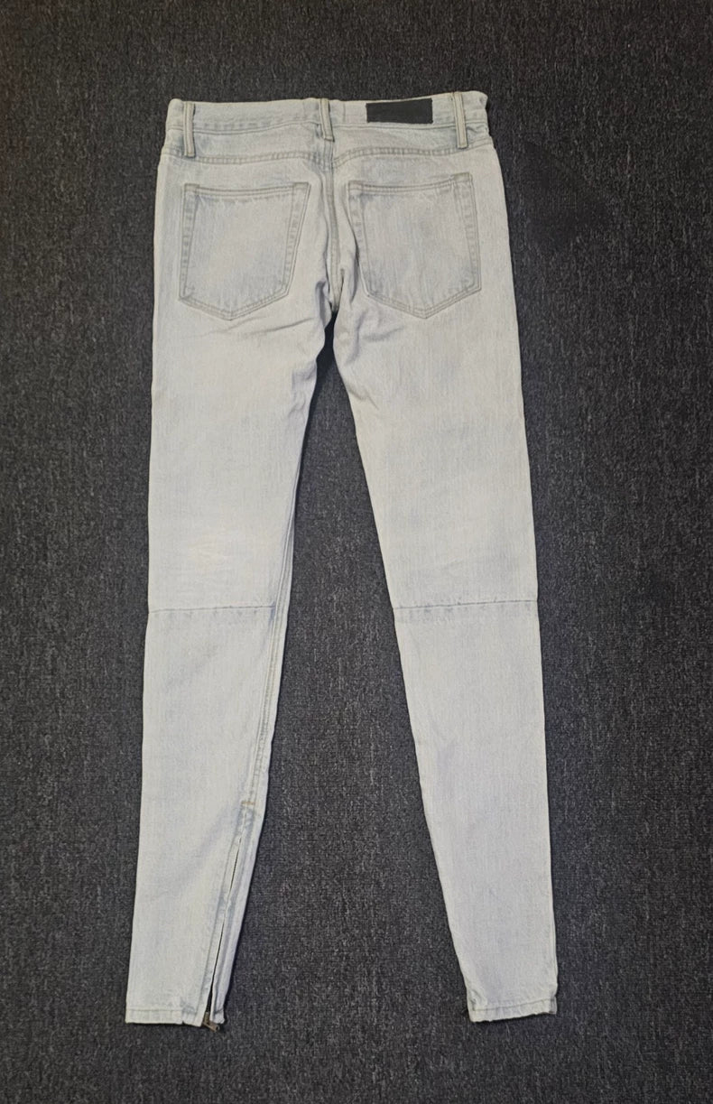 Fear of God Light Blue Denim Jeans-yf