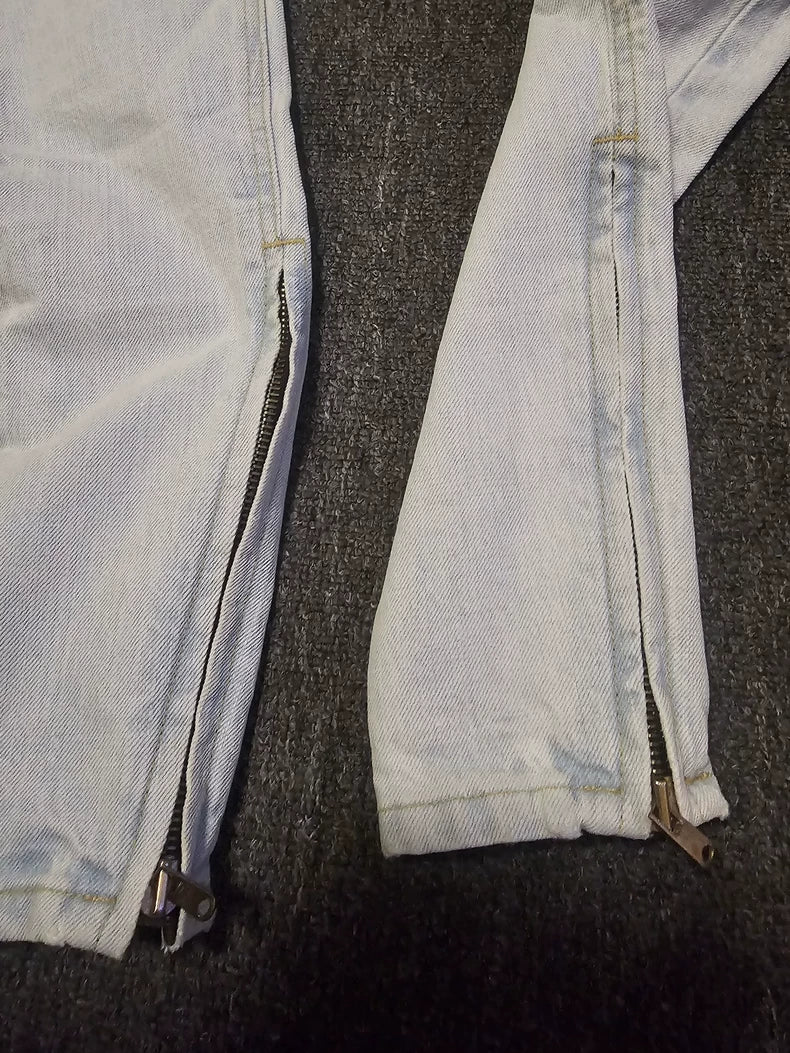 Fear of God Light Blue Denim Jeans-yf