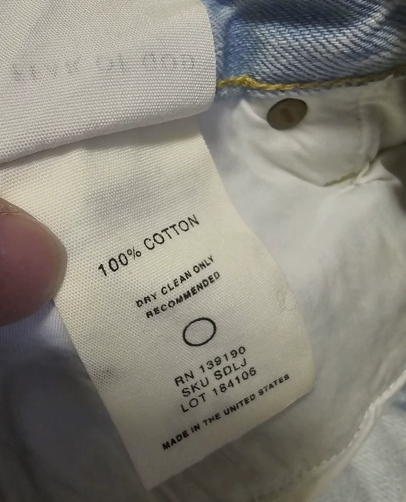 Fear of God Light Blue Denim Jeans-yf