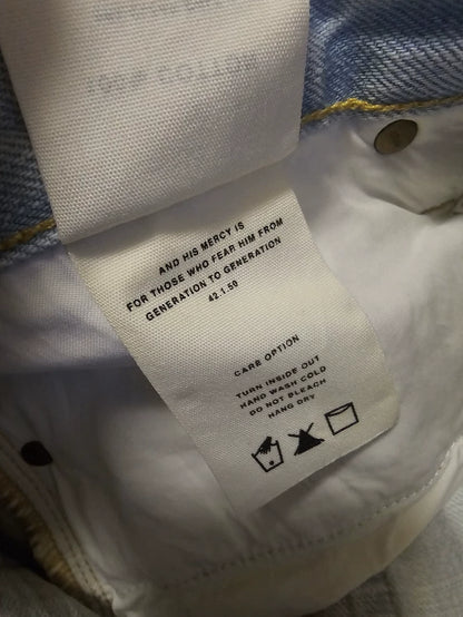 Fear of God Light Blue Denim Jeans-yf