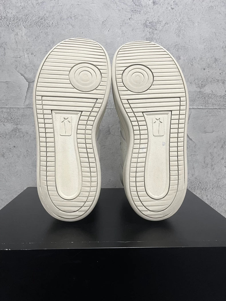 Rick Owens Converse White Thick Sole Sneakers-yf