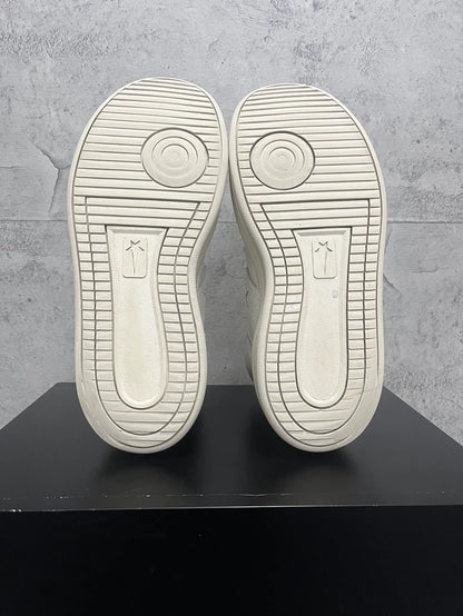 Rick Owens Converse White Thick Sole Sneakers-yf