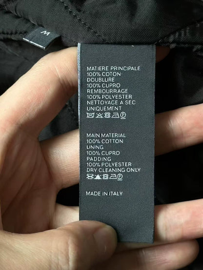 Celine Black Corduroy Zip-Up Jacket