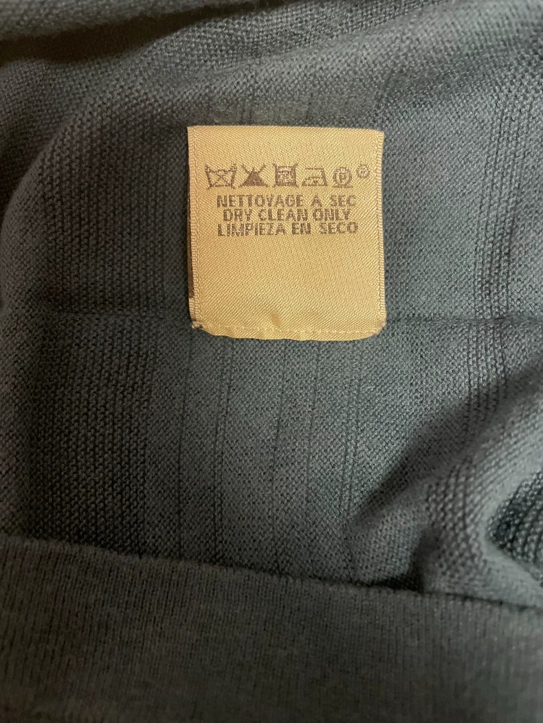 Hermes Half-Zip Knit Short Sleeve Shirt