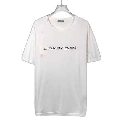 Dior Logo Embroidered Cotton T-Shirt