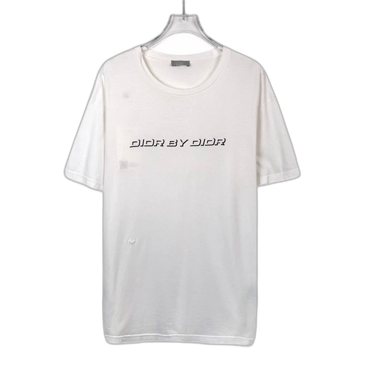 Dior Logo Embroidered Cotton T-Shirt