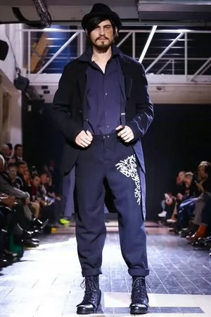 Yohji Yamamoto Runway Coat And Pants Set