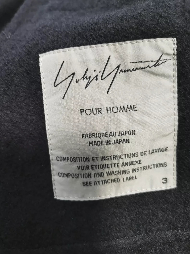 Yohji Yamamoto Runway Coat And Pants Set