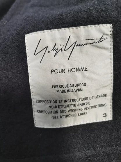 Yohji Yamamoto Runway Coat And Pants Set