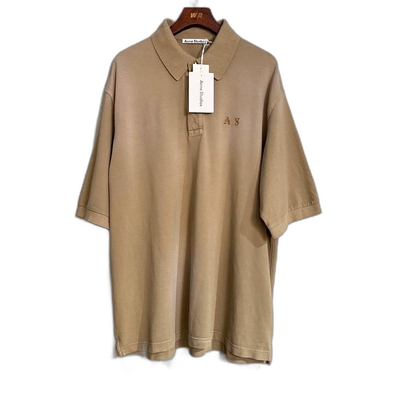 Acne Studios Khaki Short Sleeve Polo