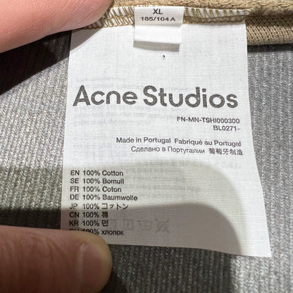 Acne Studios Khaki Short Sleeve Polo