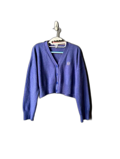 Loewe Cardigan in Beautiful Purple Color