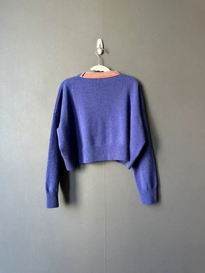 Loewe Cardigan in Beautiful Purple Color