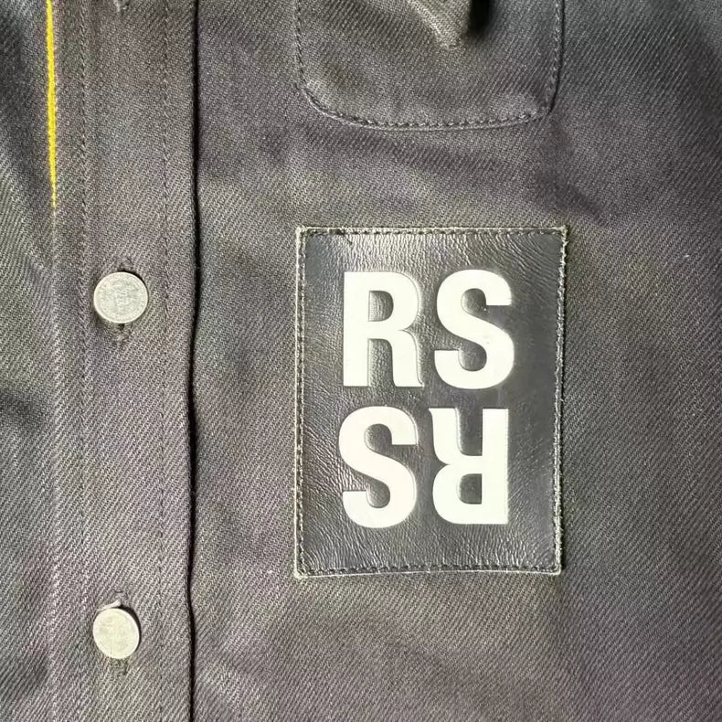 Raf Simons Color Letter Patch Coat