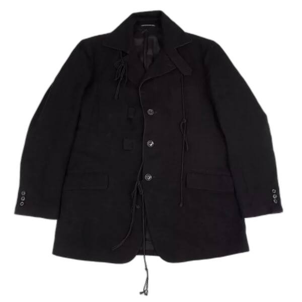 Yohji Yamamoto Cotton Linen Outerwear Coat