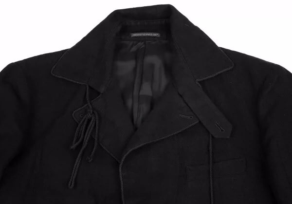 Yohji Yamamoto Cotton Linen Outerwear Coat