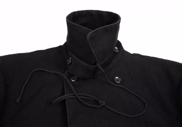 Yohji Yamamoto Cotton Linen Outerwear Coat