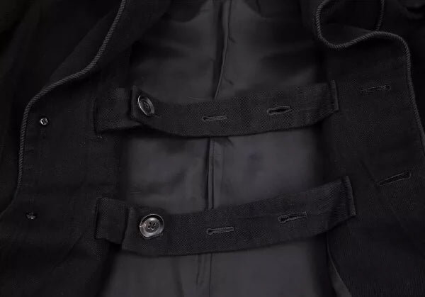 Yohji Yamamoto Cotton Linen Outerwear Coat