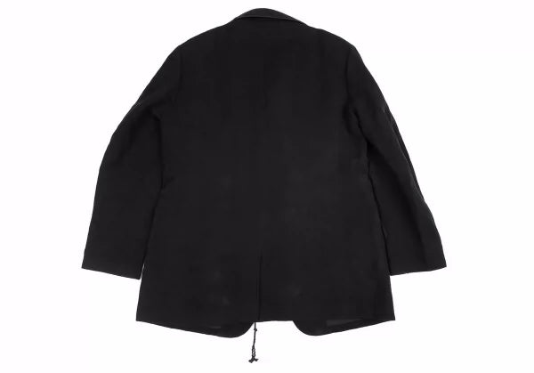Yohji Yamamoto Cotton Linen Outerwear Coat