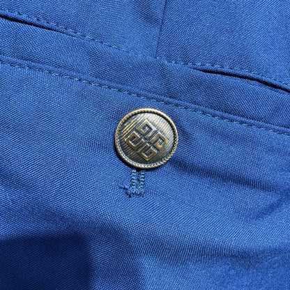 Givenchy Blue Logo Wool