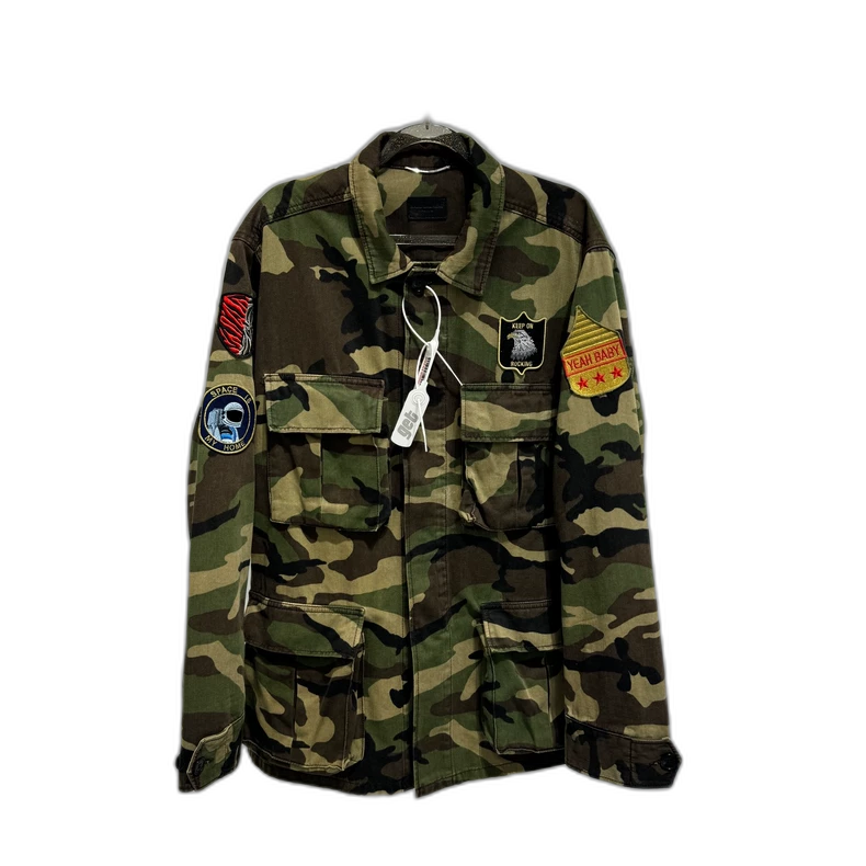 YSL SLP Camouflage Jacket Coat