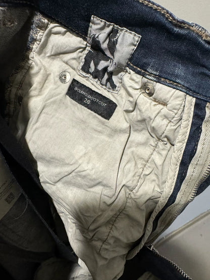 Rick Owens Gradient Faded Flare Jeans