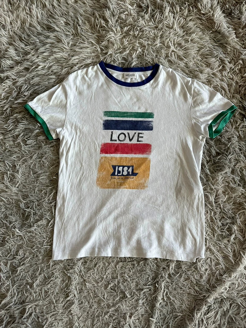Saint Laurent Love Graphic T-shirt