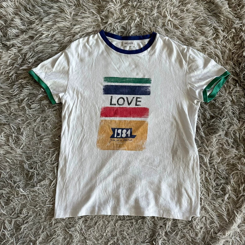 Saint Laurent Love Graphic T-shirt