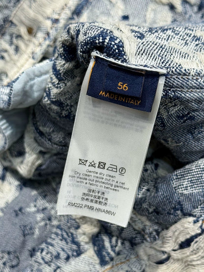 Louis Vuitton Floral Denim Jacket-yf