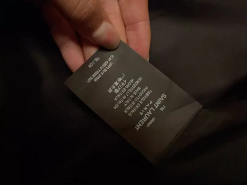 Saint Laurent Silk Black Pink Jacket