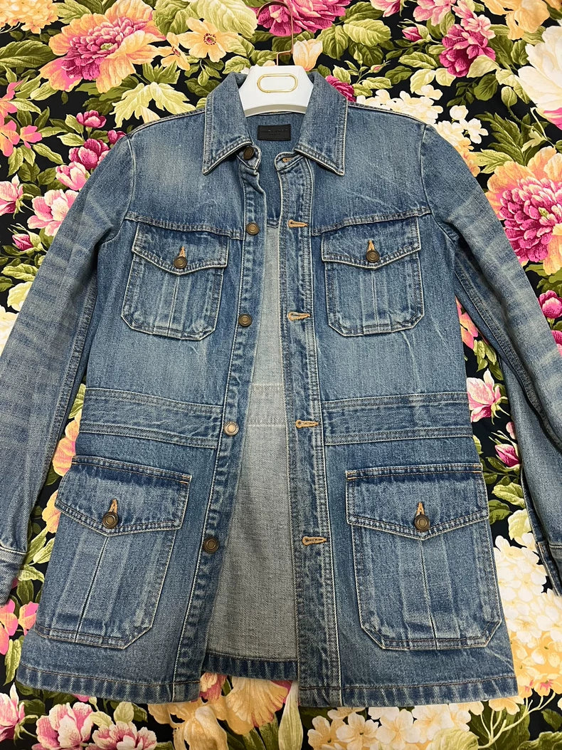 Saint Laurent Denim Jacket Size M