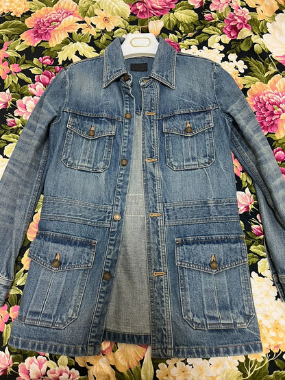 Saint Laurent Denim Jacket Size M