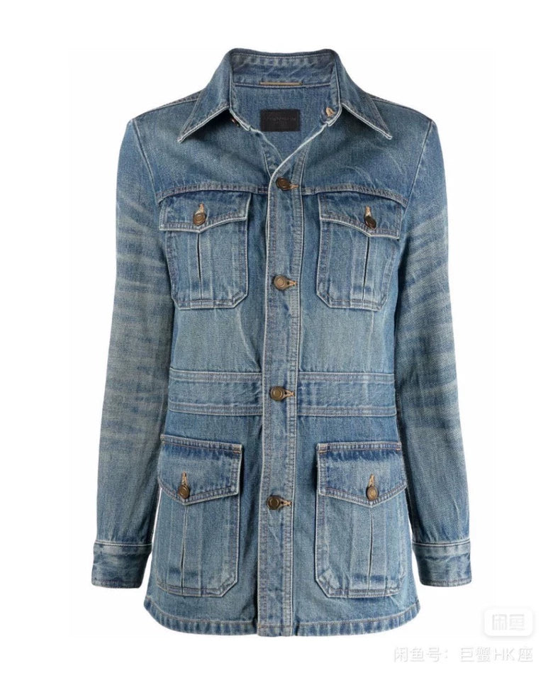 Saint Laurent Denim Jacket Size M